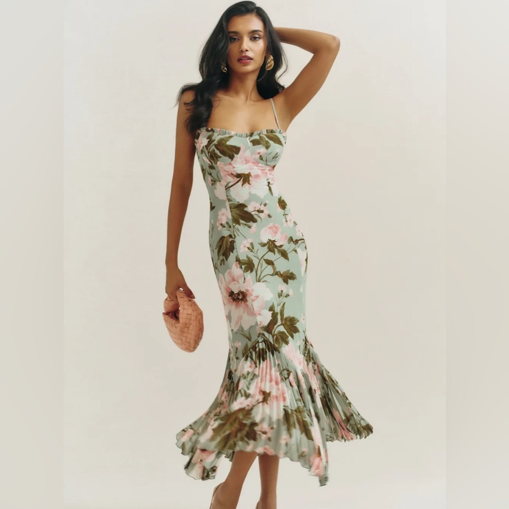 Reformation Aiko Dress - Fauna - Size 4